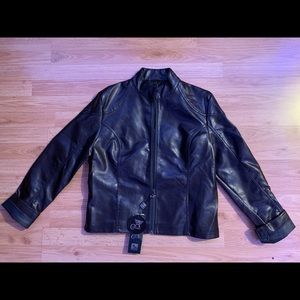 Womens leather jacket